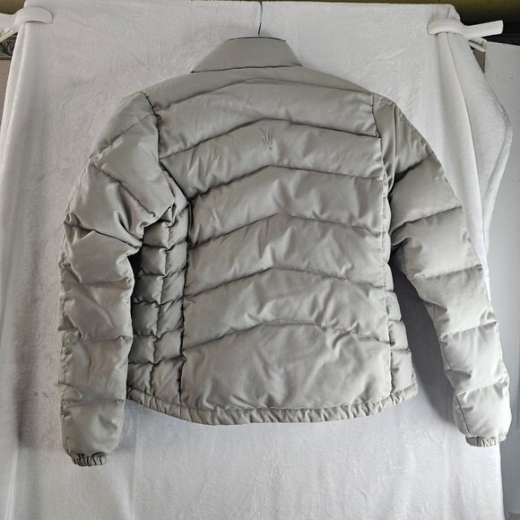Ibex Women Puffer Jacket Size Small Gray Zip Up Polyester Wool Outdoor Pocket - Picture 2 of 14